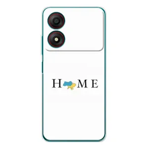 Чехол для Патриота Украины ZTE Blade A34 - (AlphaPrint) (Home)