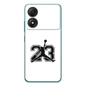 Чехлы для ZTE Blade A34 - с картинкой JORDAN (AlphaPrint) (Jordan 23)