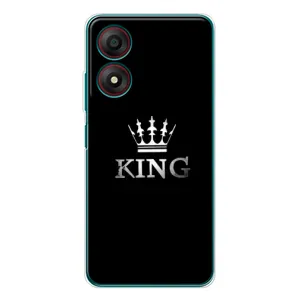 Чехол с Короной Блейд А34 - (AlphaPrint) (KING)