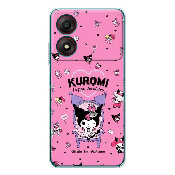 Чохол з принтом «KUROMI» для ZTE Blade A34