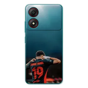 Чехол с футболистом Ламин Ямаль ZTE Blade A34 (Ламин 19)
