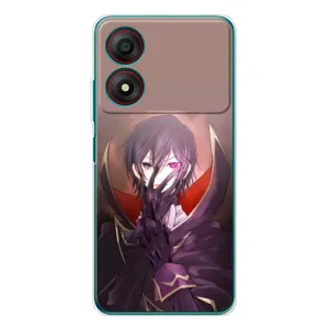 Чехлы Персонажи Аниме Наруто для ZTE Blade A34 (AlphaPrint) (Ламперуж)