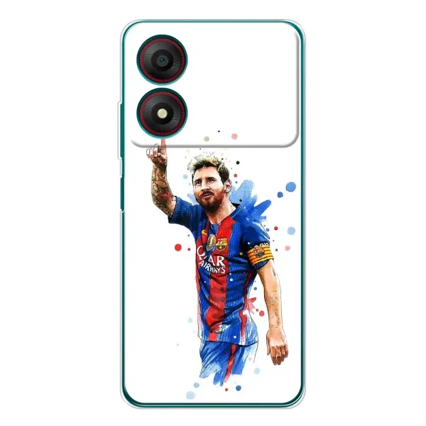 Чохол з принтом «Лео Мессі» для ZTE Blade A34 Чохол з принтом «Лео Мессі» для ZTE Blade A34