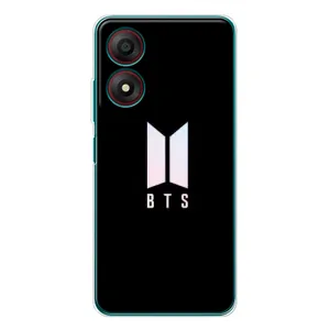 Чохли BTS для ZTE Blade A34 (AlphaPrint) (Лого BTS)