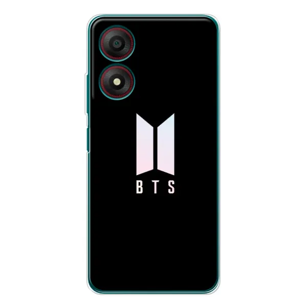 Чохол з принтом «Лого BTS» для ZTE Blade A34