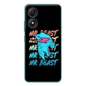 Чехлы Мистер Бист для Блейд А34 (logo Mr beast)