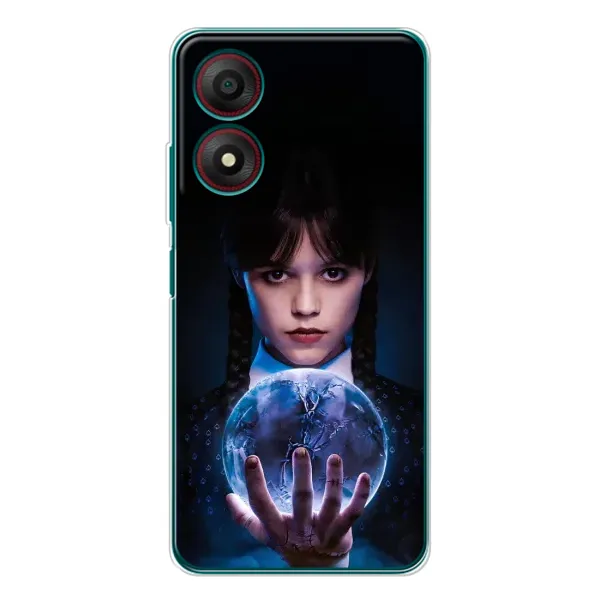 Чехол с принтом «Магическая сфера Уэнздей» для ZTE Blade A34