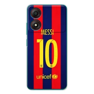 Чохли Мессі для ZTE Blade A34 (AlphaPrint) (Messi Barca 10)