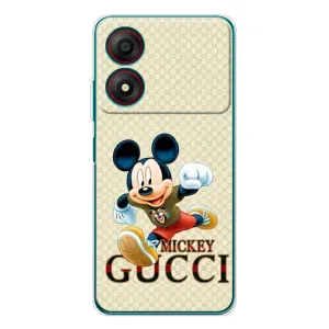 Чехол Disney Mouse ZTE Blade A34 (PREMIUMPrint) (Mikki Gucci)