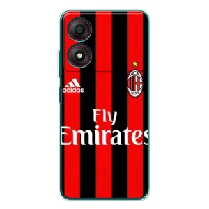 Чехлы для ZTE Blade A34 (VPrint) - Футбольные клубы (Milan)