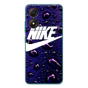 Чехол для ZTE Blade A34 - с принтом Найк (AlphaPrint) (Найк принт)