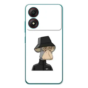 Чохли з Мавпами NFT для ZTE Blade A34 (AlphaPrint) (мавпа NFT Adidas)