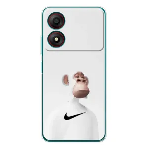 Чохли з Мавпами NFT для ZTE Blade A34 (AlphaPrint) (мавпа NFT Nike)