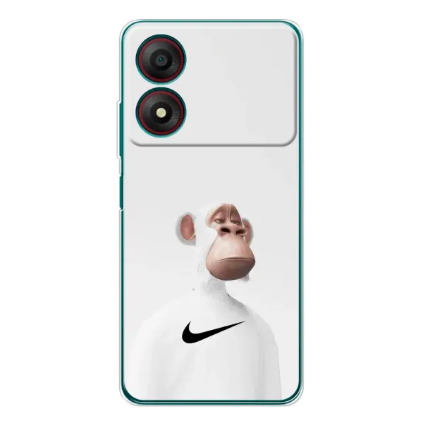 Чехол с принтом «обезьяна NFT Nike» для ZTE Blade A34