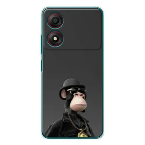 Чохли з Мавпами NFT для ZTE Blade A34 (AlphaPrint) (Мавпа NFT)