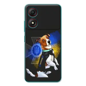 Чехлы с картинкой собаки Патрон для ZTE Blade A34 (AlphaPrint) (Патрон собачка)
