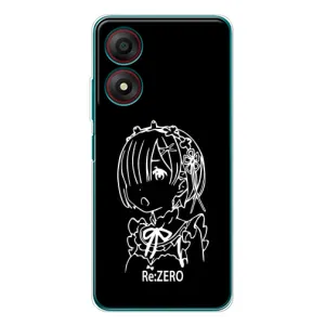 Чехлы Персонажи Аниме Наруто для ZTE Blade A34 (AlphaPrint) (Re: Zero)