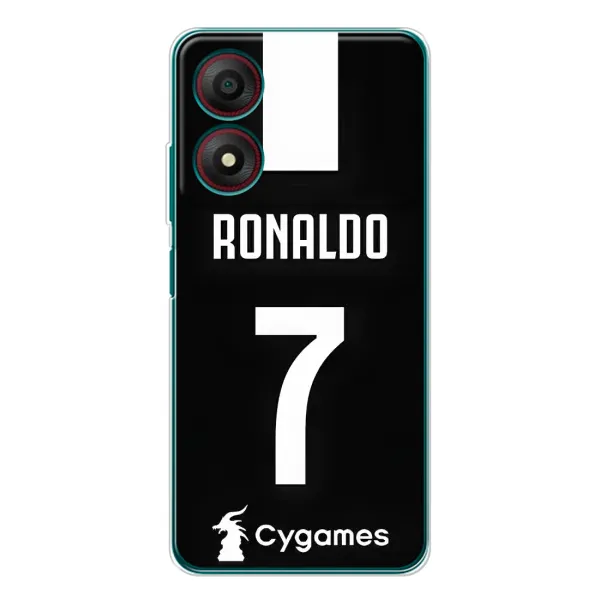 Чохол з принтом «RONALDO 7» для ZTE Blade A34 Чохол з принтом «RONALDO 7» для ZTE Blade A34