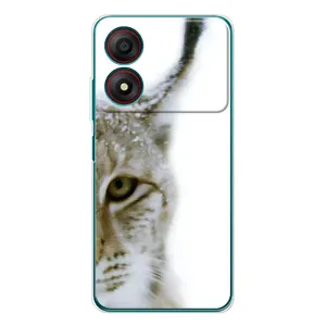 Чехлы с картинками животных ZTE Blade A34 (Рысь)