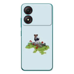 Чехлы с картинкой собаки Патрон для ZTE Blade A34 (AlphaPrint) (Сапер Пес)