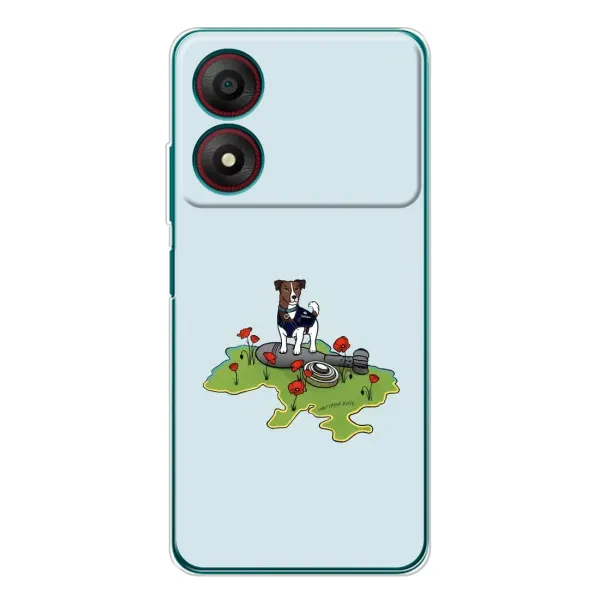 Чехол с принтом «Сапер Пес» для ZTE Blade A34