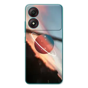 Космические Чехлы для Блейд А34 (VPrint) (Сатурн)