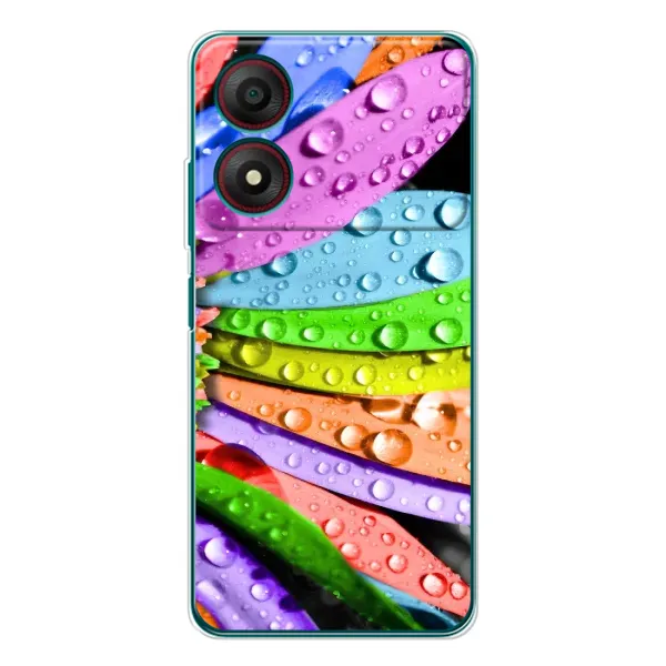 Чехол с принтом «Семицветик» для ZTE Blade A34 Чехол с принтом «Семицветик» для ZTE Blade A34