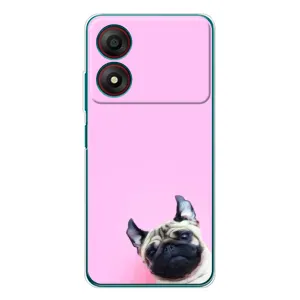 Чехлы с собаками для ZTE Blade A34 (VPrint) (Смешная собака)