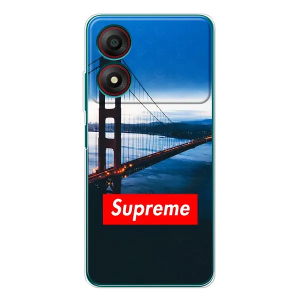 Чохол з принтом «Стиль Supreme» для ZTE Blade A34 Чохол з принтом «Стиль Supreme» для ZTE Blade A34