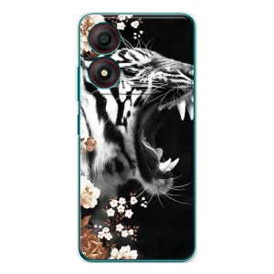 Чехлы с картинками животных ZTE Blade A34 (Стильный ТИГР)