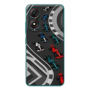 Чехол Формула1 на ZTE Blade A34 (Трасса Ф1)