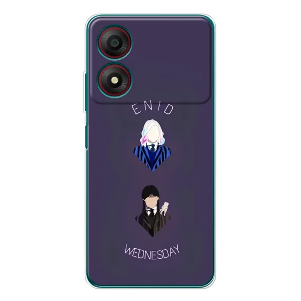 Чохол з принтом «Венздей і подруга» для ZTE Blade A34