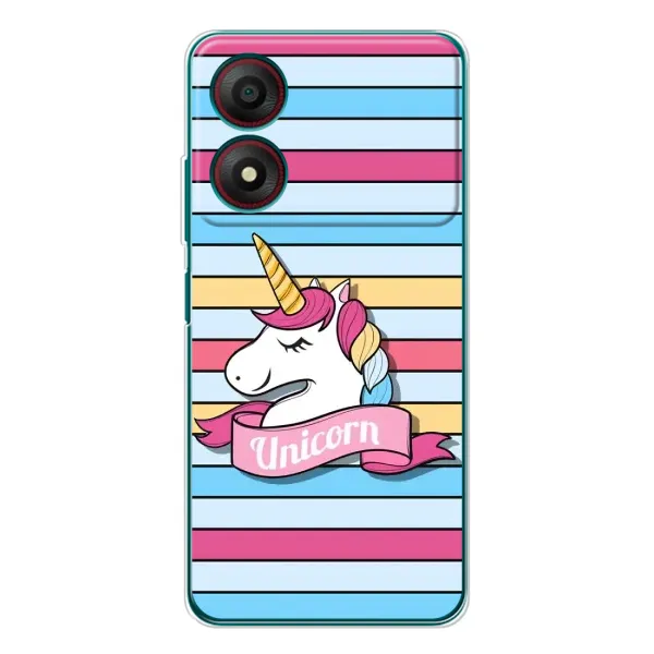 Чохол з принтом «Unicorn» для ZTE Blade A34
