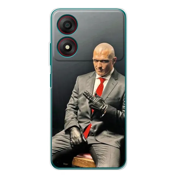 Чехол с принтом «Усик Hitman» для ZTE Blade A34 Чехол с принтом «Усик Hitman» для ZTE Blade A34