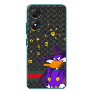 Брендновые Чехлы для ZTE Blade A34 - (PREMIUMPrint) (Утка Гуччи)