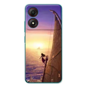 Чехол с мультфильмом Моана ZTE Blade A34 (Закат Ваяна)