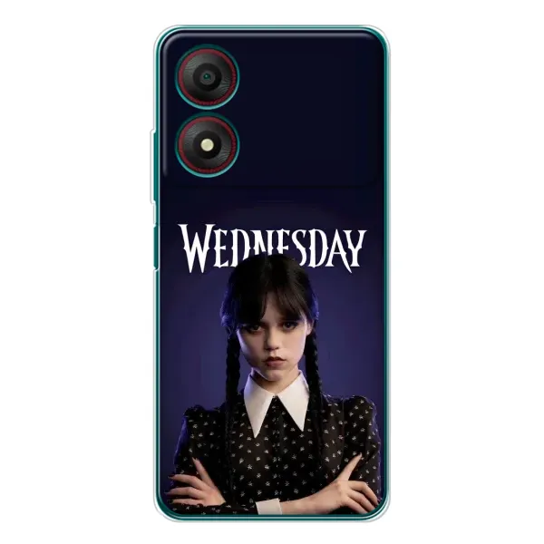 Чохол з принтом «Wednesday» для ZTE Blade A34