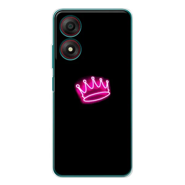 Чехол с принтом «Яркая корона» для ZTE Blade A34 Чехол с принтом «Яркая корона» для ZTE Blade A34