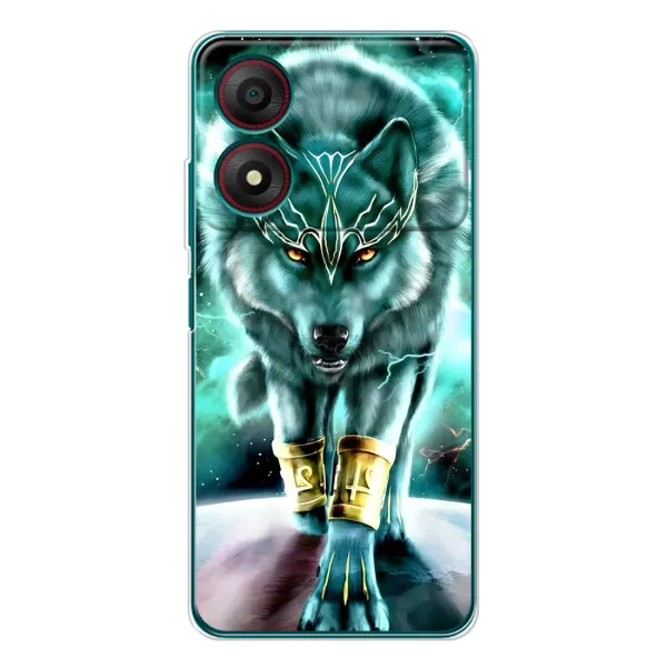 Чехол с принтом «Яркий волк» для ZTE Blade A34 Чехол с принтом «Яркий волк» для ZTE Blade A34