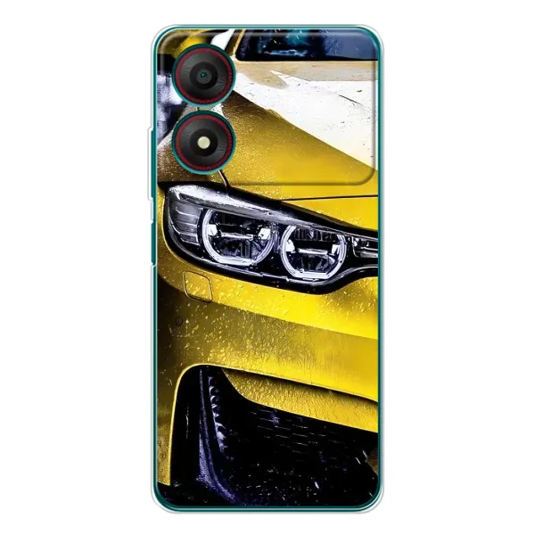Чехол с принтом «Желтая машина» для ZTE Blade A34 Чехол с принтом «Желтая машина» для ZTE Blade A34