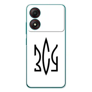Чехлы для ZTE Blade A34 Укр. Символика (AlphaPrint) (ЗСУ герб)