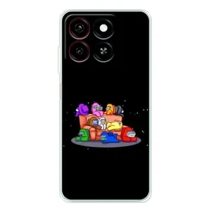 Чехол Амонг Ас для ZTE Blade A35 (AlphaPrint) (Амонг-ас)