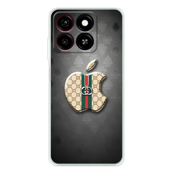 Чехол с принтом «Apple gucci» для ZTE Blade A35