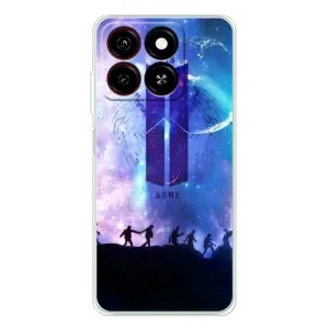 Чехлы BTS для ZTE Blade A35 (AlphaPrint) (Army BTS)