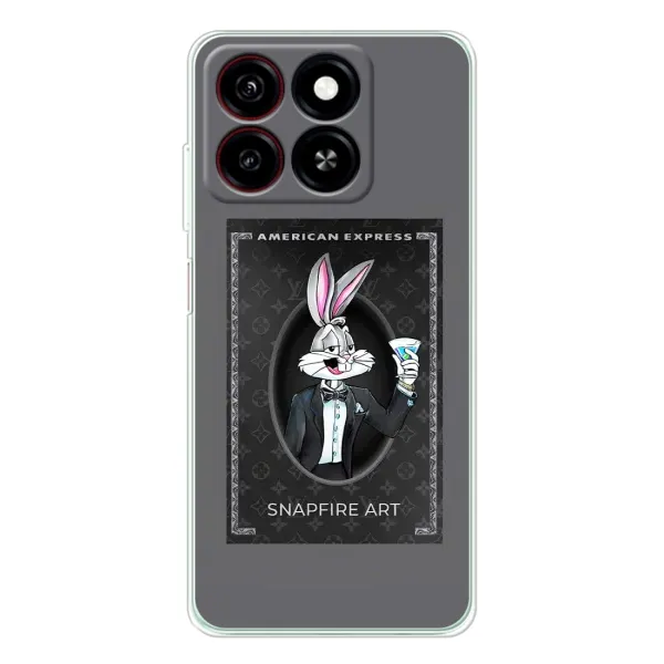 Чохол з принтом «Бакс Бані LV» для ZTE Blade A35