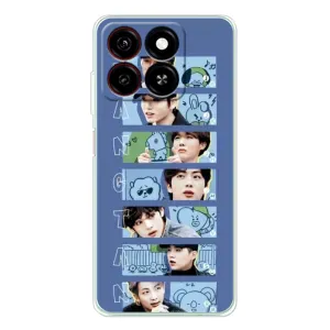 Чехлы BTS для ZTE Blade A35 (AlphaPrint) (Bangtan)