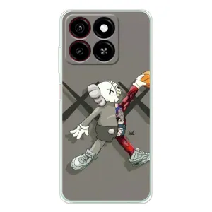 Чехлы для ZTE Blade A35 - Bearbrick Louis Vuitton (PREMIUMPrint) (Беарбрик Джордан)
