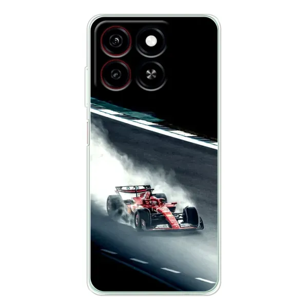 Чехол с принтом «Болид гоночный» для ZTE Blade A35