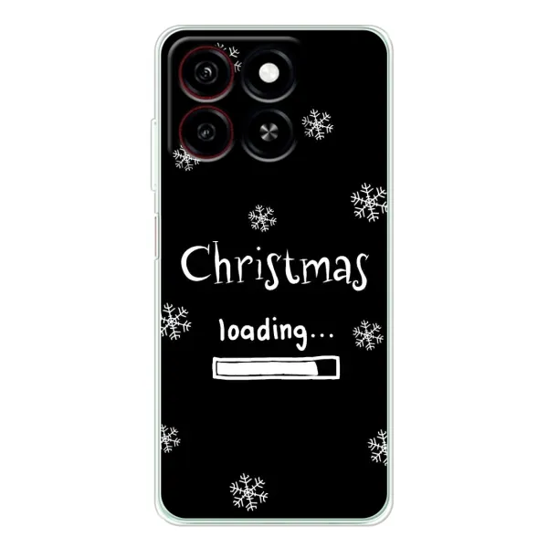 Чехол с принтом «Christmas loading» для ZTE Blade A35 Чехол с принтом «Christmas loading» для ZTE Blade A35