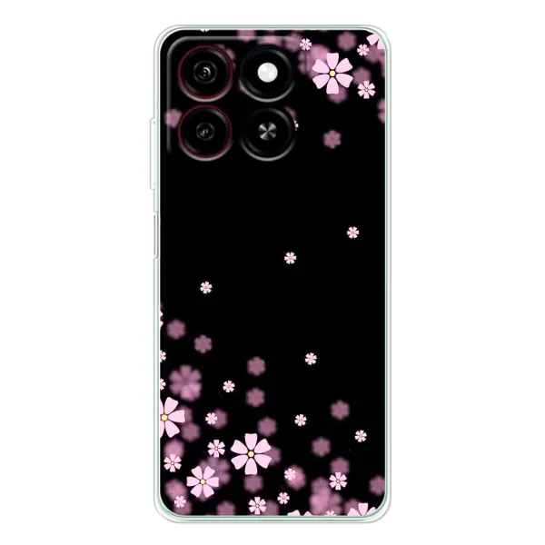 Чехол с принтом «Цветочки маленькие» для ZTE Blade A35